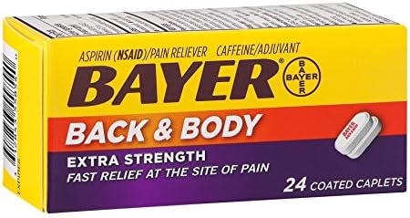Bayer Back & Body Aspirin - 24 Tablets