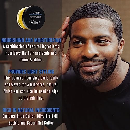 Baxter of California Shea Pomade - Natural Hold & Shine Styling Paste