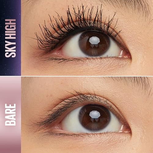 Maybelline Lash Sensational Sky High Waterproof Mascara - Volumizing & Lengthening, Very Black