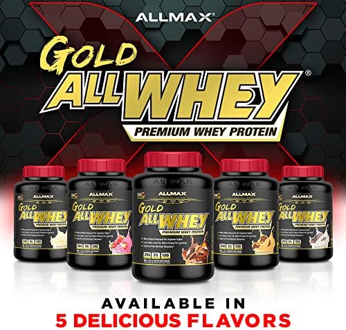 ALLMAX, GOLD ALLWHEY®, Premium Whey Protein, Chocolate, 5 lbs (2.27 kg)