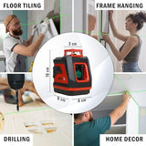 iBELL IBL LL5-45 Professional Green Beam 5-Line Self-Leveling Laser Level