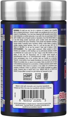 ALLMAX, Essentials, Ashwagandha KSM-66, 600 mg, 60 Veggie Caps (300 mg per Capsule)