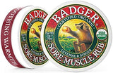 Badger Cayenne & Ginger Sore Muscle Rub - Powerful Pain Relief