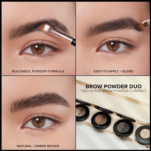 Anastasia Beverly Hills Brow Powder Duo - Medium Brown | Long-Lasting Eyebrow Makeup
