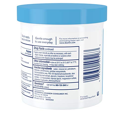 DESITIN Daily Defense Diaper Rash Cream - 16 oz