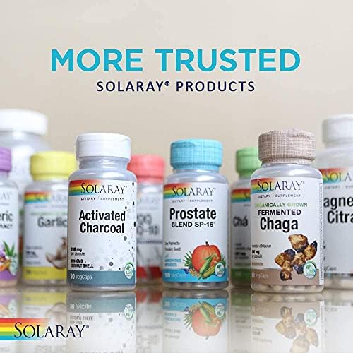 Solaray Calcium Magnesium Zinc - Essential Minerals for Bone & Immune Health - 100 VegCaps