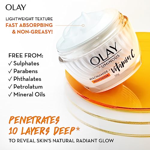 Olay Luminous Niacinamide + Vitamin C Face Cream Moisturizer - 50g