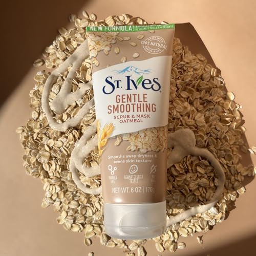 St. Ives Oatmeal Gentle Smoothing Scrub & Mask - 6 oz