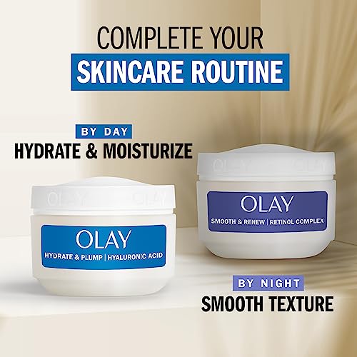 Olay Plump & Hydrate Face Gel Moisturizer, 2oz Hyaluronic Acid, Fragrance-Free