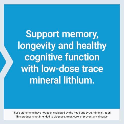 Life Extension, Lithium, 1,000 mcg, 100 Vegetarian Capsules