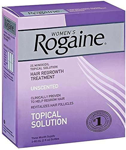 Rogaine Women’s Hair Regrowth Treatment – 2% Minoxidil for Thinning Hair