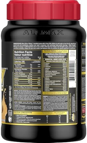 ALLMAX, GOLD ALLWHEY®, Premium Whey Protein, Chocolate Peanut Butter, 5 lbs (2.27 kg)
