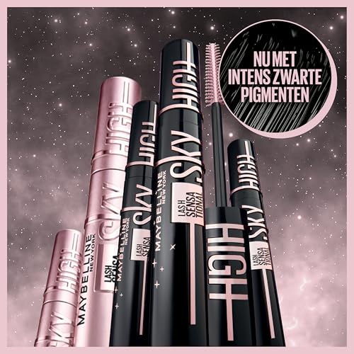 Maybelline Lash Sensational Sky High Mascara - Volumizing & Lengthening | Cosmic Black