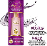 Dabur Amla Smooth & Shine Keratin Serum (50ml) - Anti-Frizz & Heat Protection