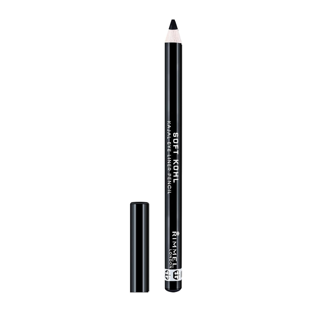 Rimmel London Soft Kohl Liner - Jet Black 061: Intense Black Eyeliner Pencil