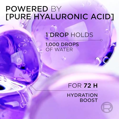 L'Oréal Paris Elvive Hyaluron Plump Hydrating Shampoo, Dehydrated Hair, 26.5 oz, Paraben-Free