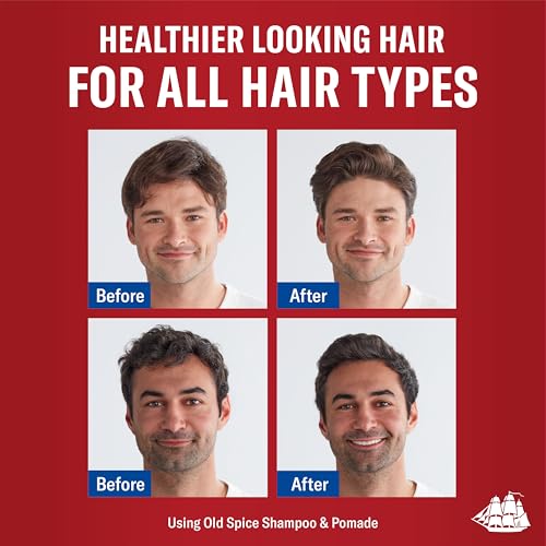 Old Spice Hair Styling Pomade for Men | 2.22 oz | Strong Hold