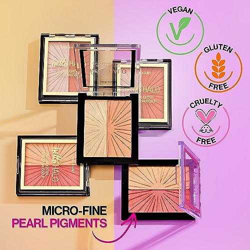 Wet n Wild MegaGlo Blushlighter Set - Shimmery Metallic Blush & Highlighter Duo