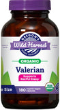 Oregon's Wild Harvest Valerian, Organic & Non-gmo Herbal Supplement, 180Count