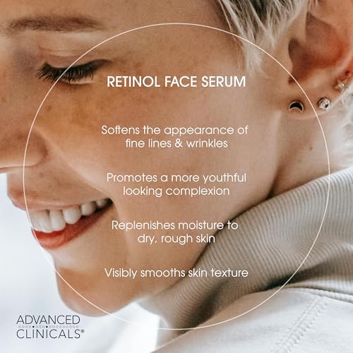 Advanced Clinicals Retinol Serum - Anti-Aging & Wrinkle Reducing Serum