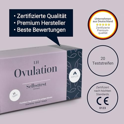 High Accuracy Ovulation Quick Test Strips - 20 Pack