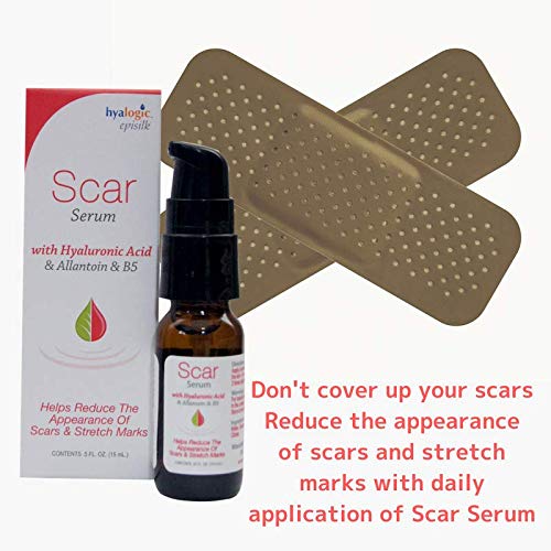 Hyalogic Scar Serum with Hyaluronic Acid for Body & Stretch Marks (0.47 fl. oz.)
