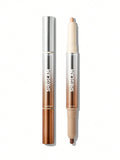 SHEGLAM Fine Line 2-in-1 Nose Contour & Highlight Pen - Chestnut