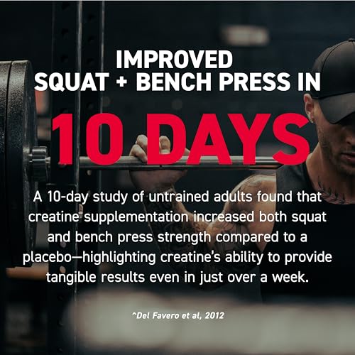 Kaged Creatine Monohydrate Micronized Powder – 100 Servings Unflavored for Muscle Recovery & Growth