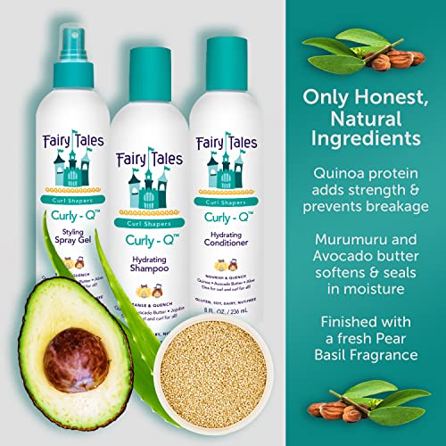 Fairy Tales Curly Q Kids Styling Spray Gel 8oz