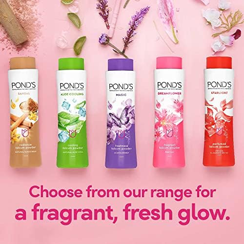 Pond's Dream Flower Talc - Pink Lily - 400g