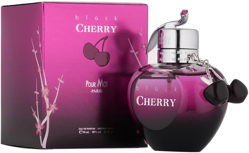 Deraah Pour Moi Black Cherry Eau de Parfum for Women - 80ml