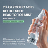 VT Cosmetics 7% Glycolic Acid Reedle Shot Head-to-Toe Mist
