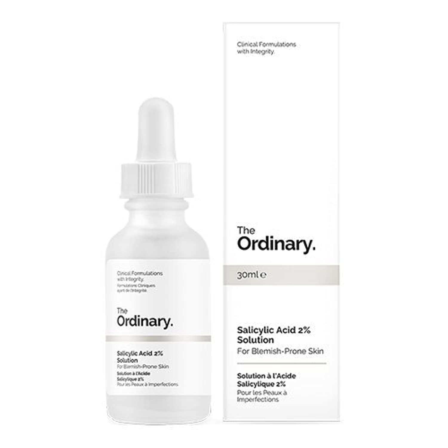 The Ordinary 2% Salicylic Acid Solution 30ml - Exfoliating Treatment for Blemishes