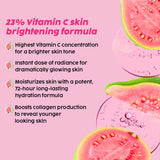 Plix The Plant Fix 23% Vitamin C Guava Face Serum (20ml) - Brightening & Even Tone