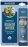 Badger Headache Soother Aromatherapy Balm - Organic Headache Relief