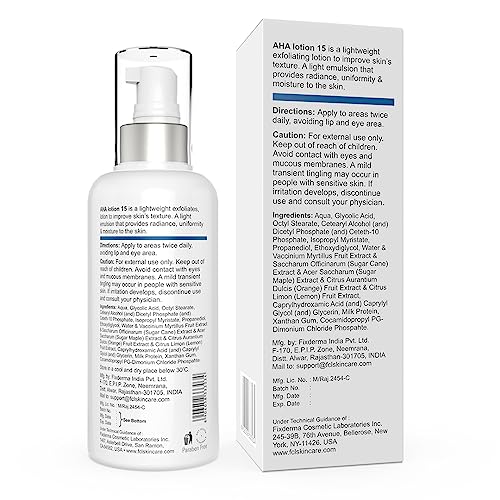 Fixderma Cosmetic LabAHA Lotion 100ml - AHA Exfoliant for Soft & Brightened Skin