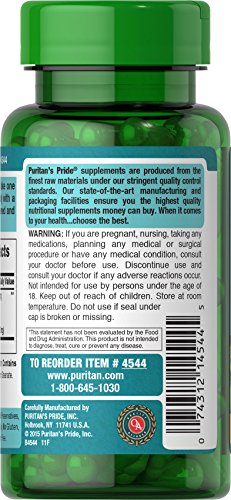 Puritan's Pride Ginkgo Biloba - Cognitive Support Capsules