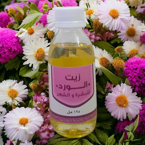 Safa Almurooj Roses Oil for Skin & Hair - 125ml | Pure Natural Elixir for Radiant Beauty