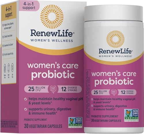 Renew Life Ultimate Flora Women's Probiotic - 25 Billion CFU, 12 Strains for Feminine Health