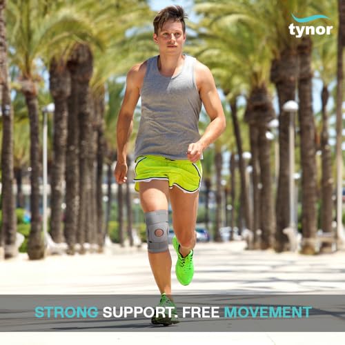 Tynor Neoprene Hinged Knee Support Brace - Large (19.6-22 inches)