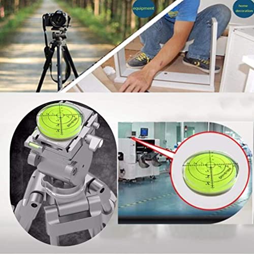 2.4 Inch High Precision Aluminum Bullseye Spirit Level - Accurate for RV, Motorhome, and Construction