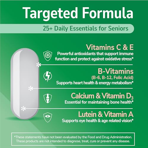 21st Century Adult's Sentry Senior Multivitamin & Mineral, 265 Tablets