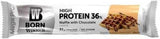 BORN Winner Mega Pro Protein Bar، وافل شوكولاتة، ٨٥ جم، بروتين إضافي