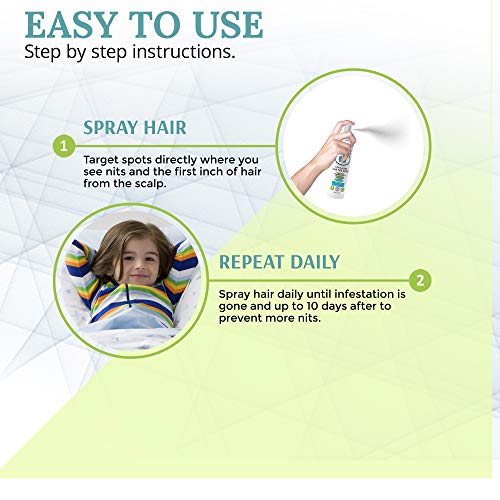 LiceLogic Peppermint Lice Treatment Spray, 8oz