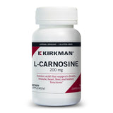 Kirkman L-Carnosine 200 mg Hypoallergenic Vegetarian Capsules - Antioxidant and Eye Health Support
