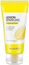 Secret Key Lemon Sparkling Cleansing Foam: Brightening Facial Cleanser