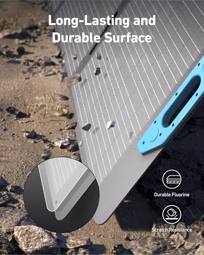 Anker SOLIX PS200 200W Foldable Portable Solar Panel Charger for RV & Camping