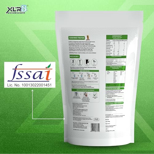 XLR8 Whey Protein Powder - Coffee Flavor (907 g)