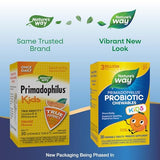 Nature's Way Primadophilus Kids Probiotic - Orange Flavor, 3 Billion CFU, 30 Chewable Tablets