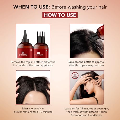 Botanic Hearth Korean Ginseng Hair Oil 6.7 fl oz